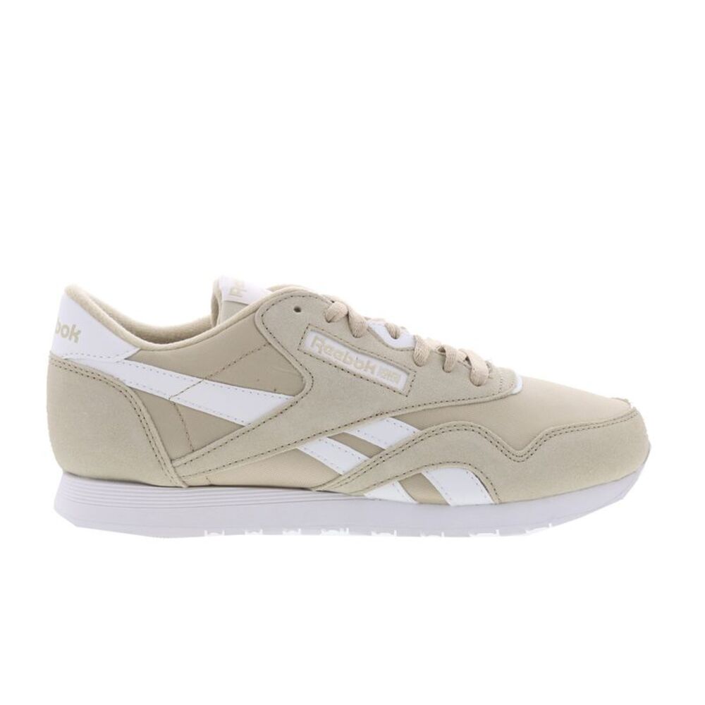 Reebok Womens Classic Nylon Beige Shoes (NWT)